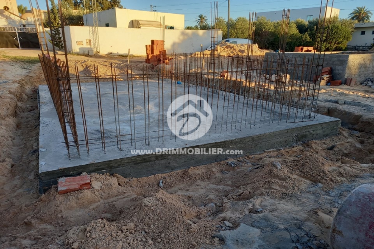 Chantier Villa sur la route du phare,  Avancement de travaux.. -   Notre Chantiers Djerba